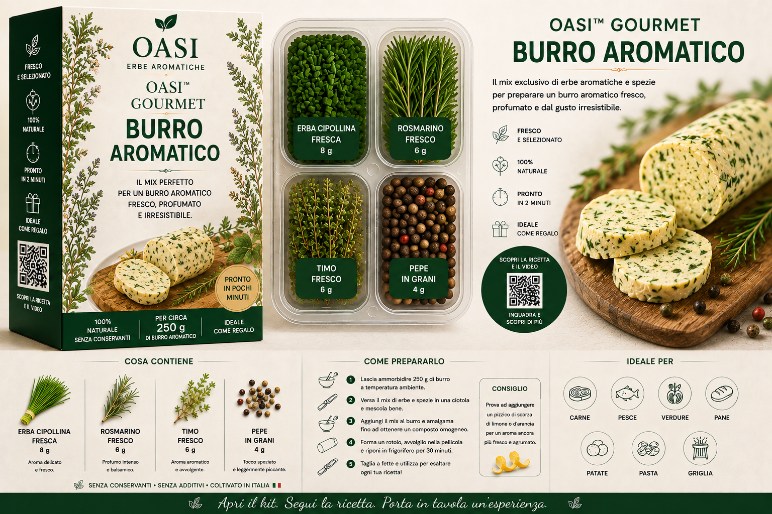 1. 🧈
OASI™Gourmet  Burro Aromatico - immagine 1