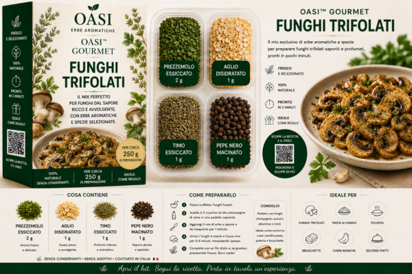 10. 🍄
OASI™ Gourmet  Funghi Trifolati