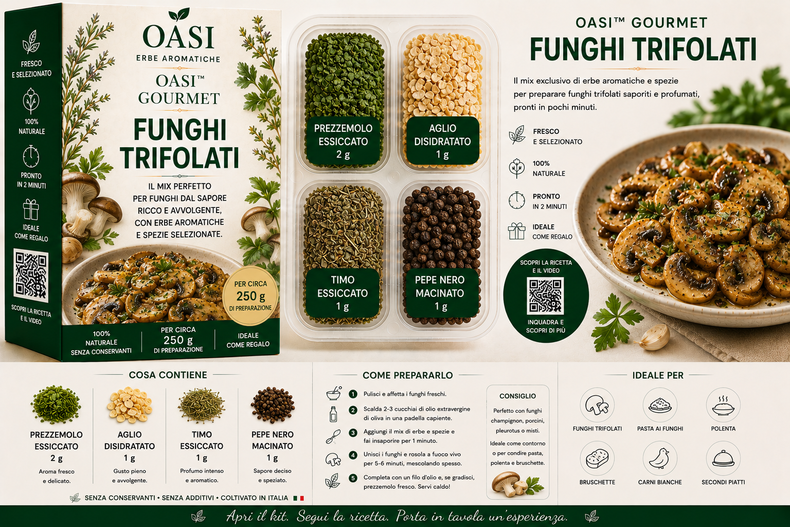 10. 🍄
OASI™ Gourmet  Funghi Trifolati - immagine 1