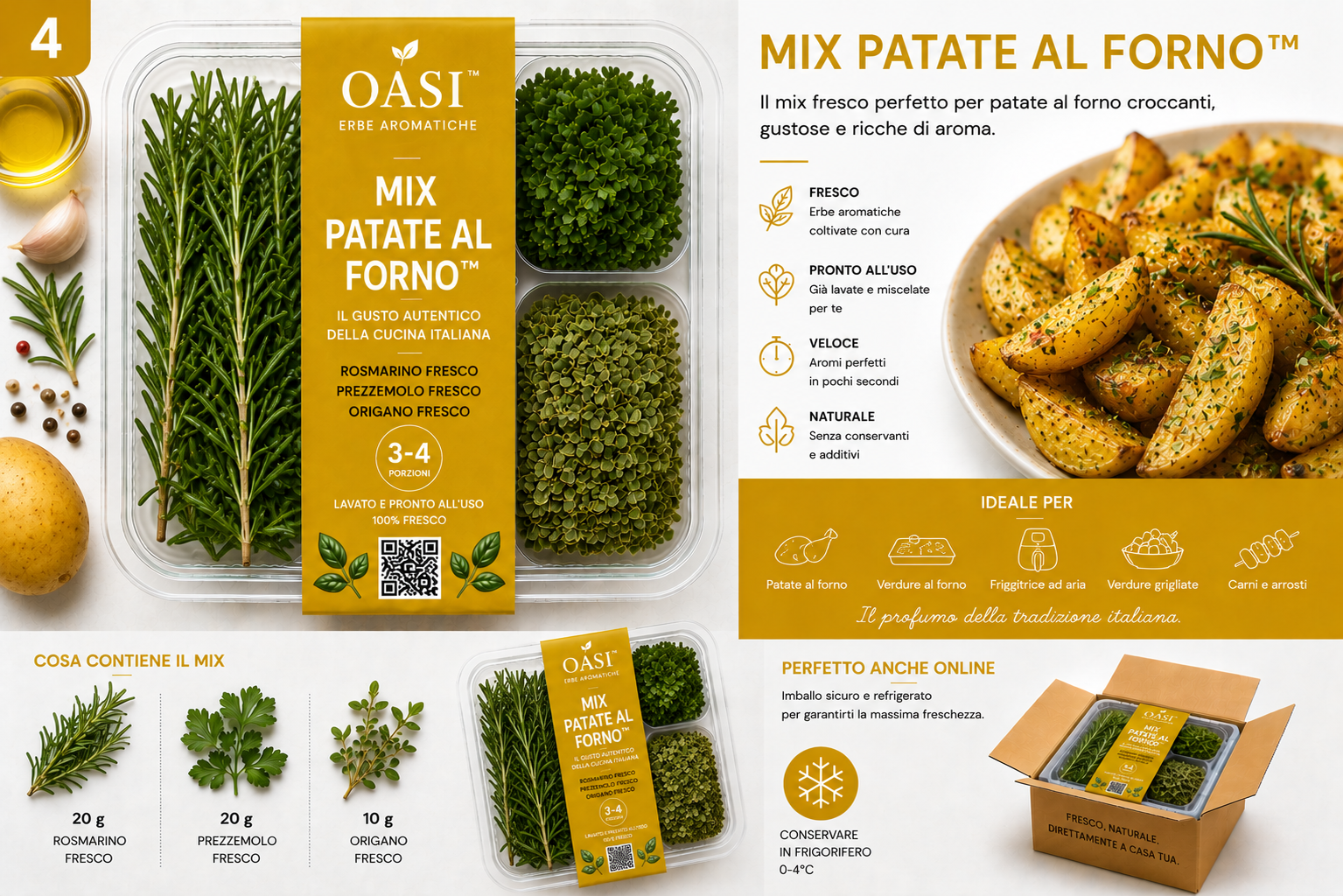 OASI™ Mix 
Patate al Forno