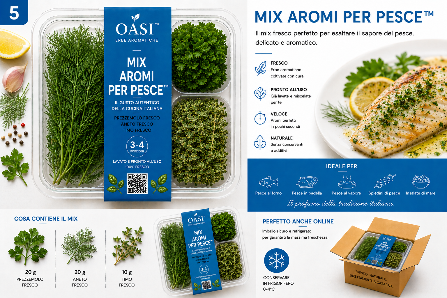 OASI™ Mix 
Aromi per Pesce