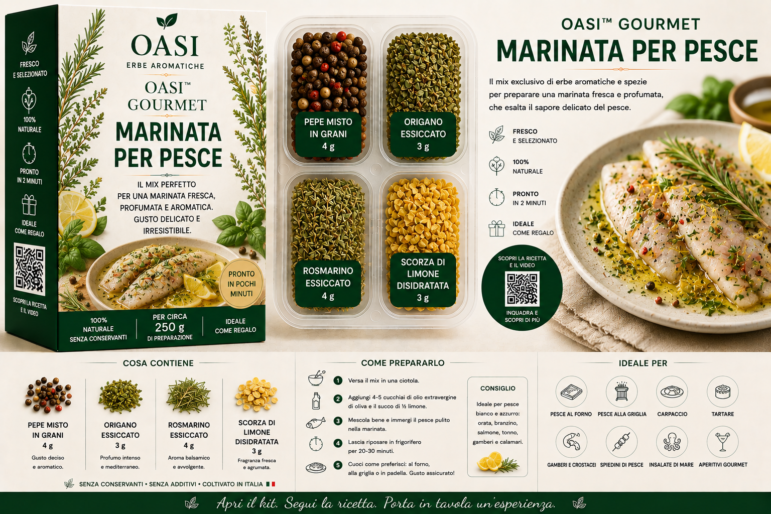 5. 🐟 
OASI™ Gourmet Marinata per Pesce - immagine 1