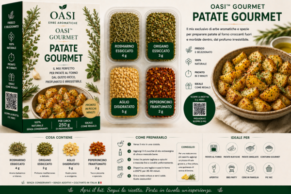 6. 🥔 
OASI™ Gourmet Patate Gourmet