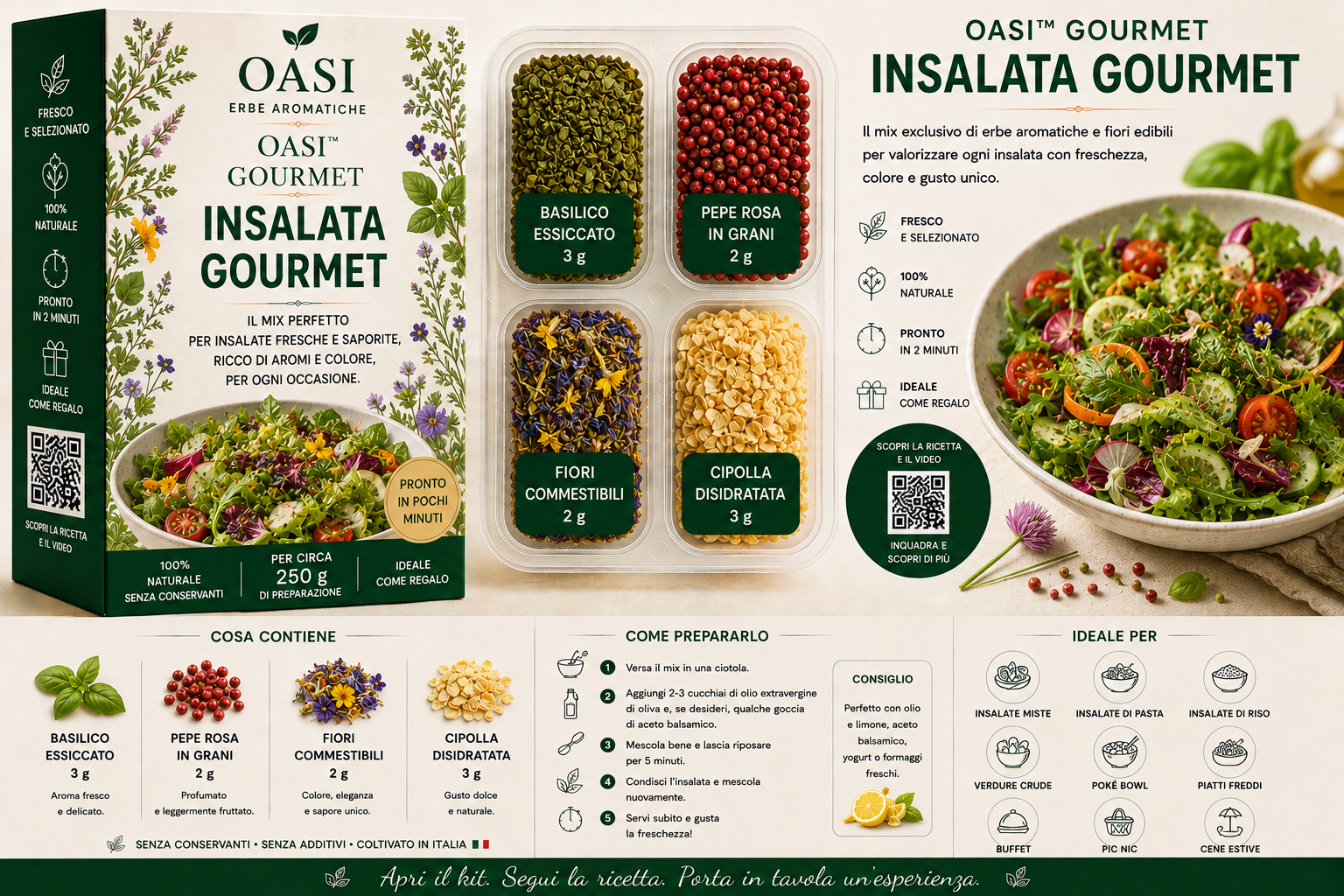 7. 🥗 
OASI™ Gourmet Insalata Gourmet - immagine 1